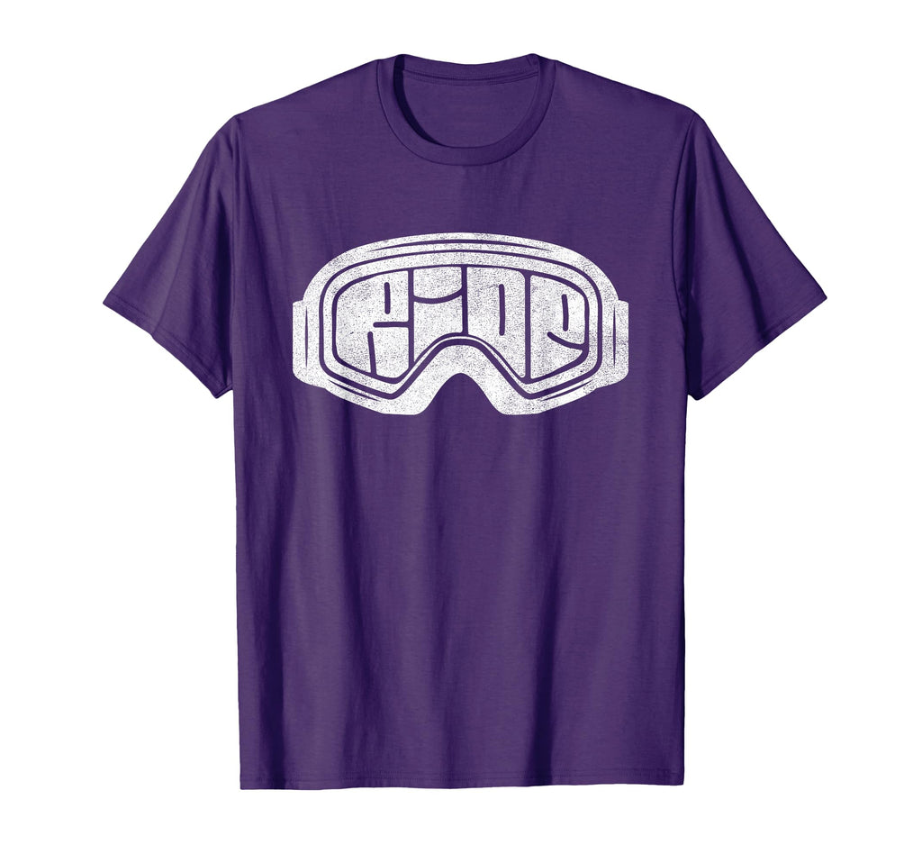 Ride Snowboard Distressed T-Shirt - Fun Novelty Design for Adults - T-Shirt, Sweatshirt, Hoodie