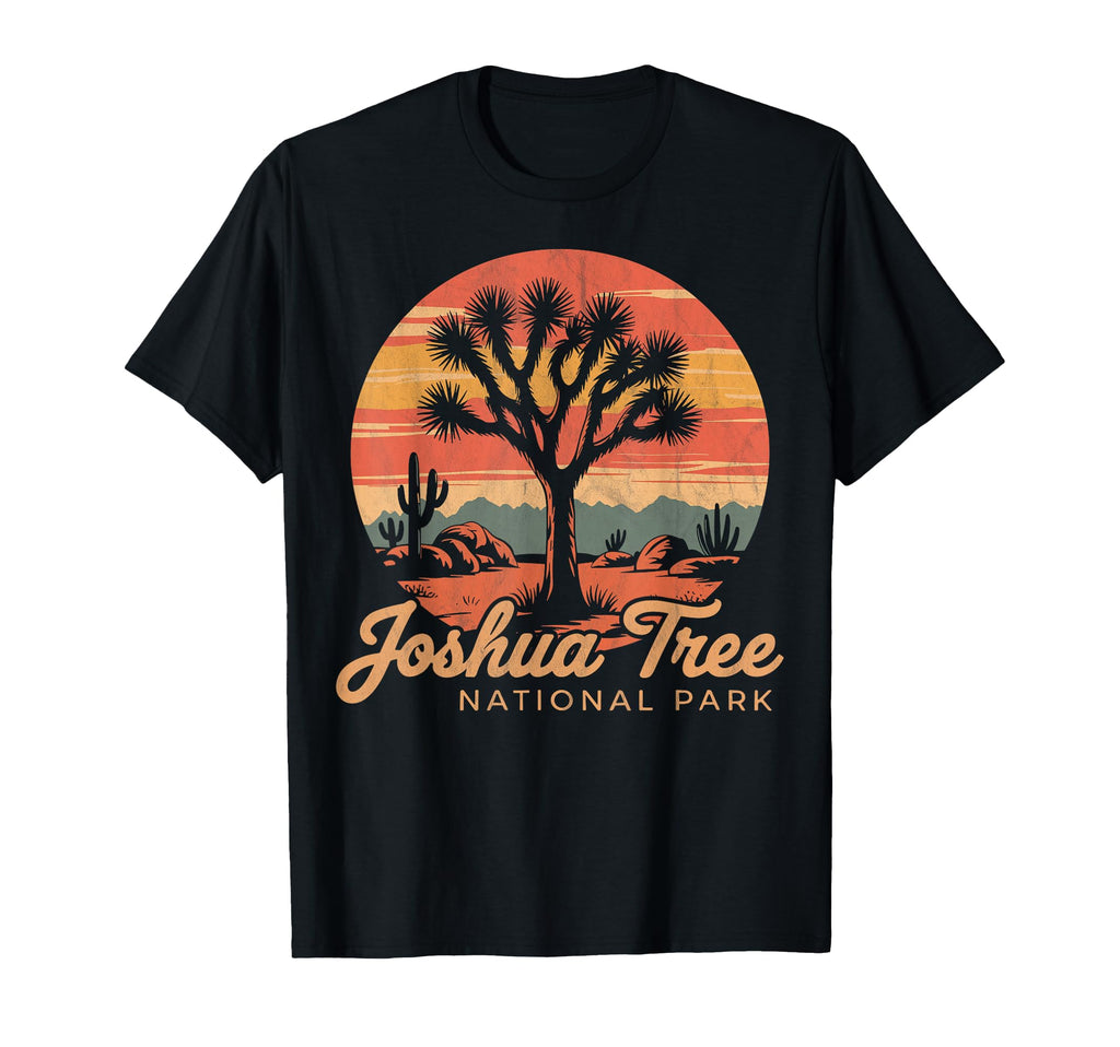 Joshua Tree California Nature Hiking T-Shirt - Minimalist Print Men Women - T-Shirt, Sweatshirt, Hoodie
