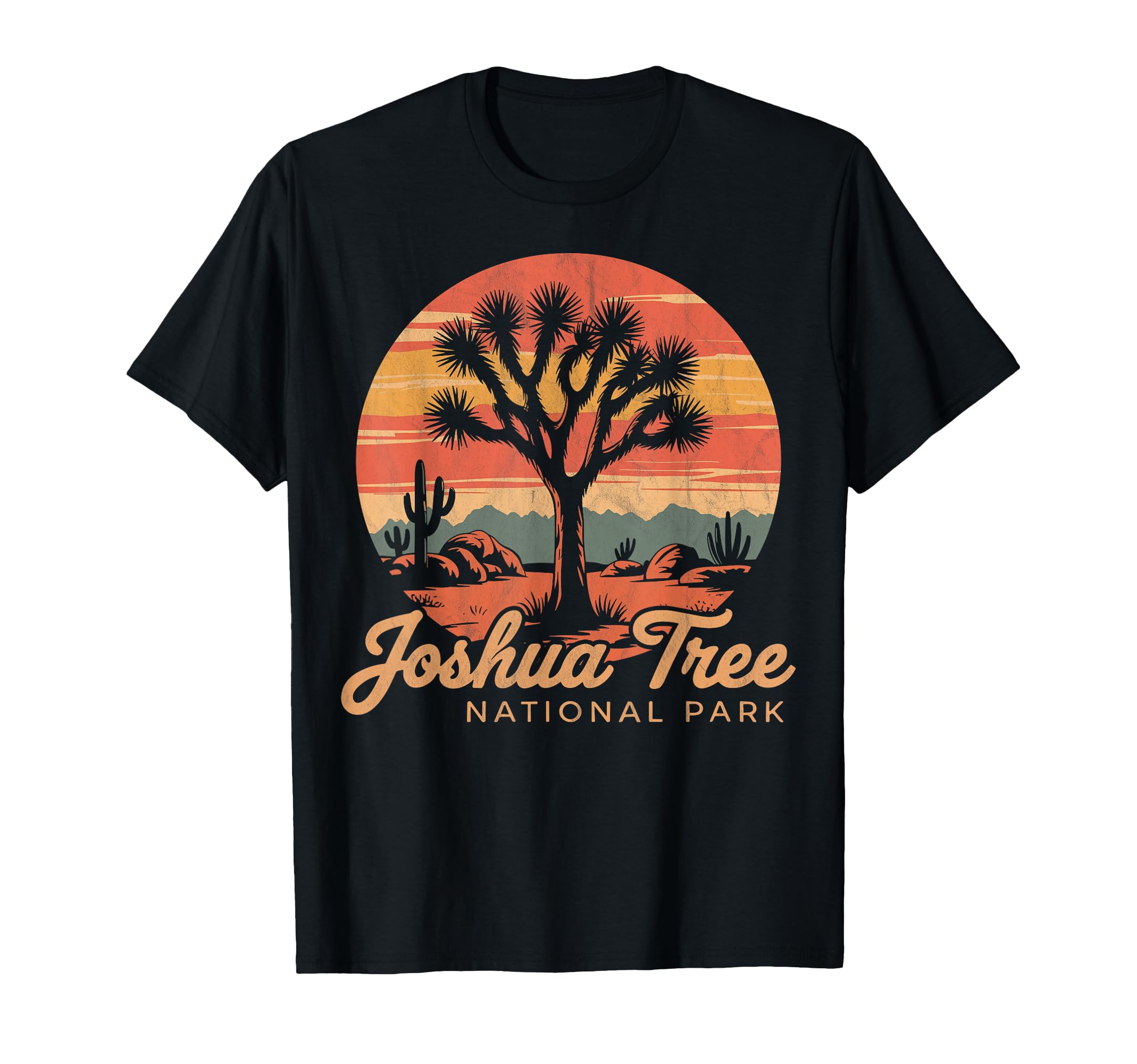 Joshua Tree California Nature Hiking T-Shirt - Minimalist Print Men Women - T-Shirt, Sweatshirt, Hoodie