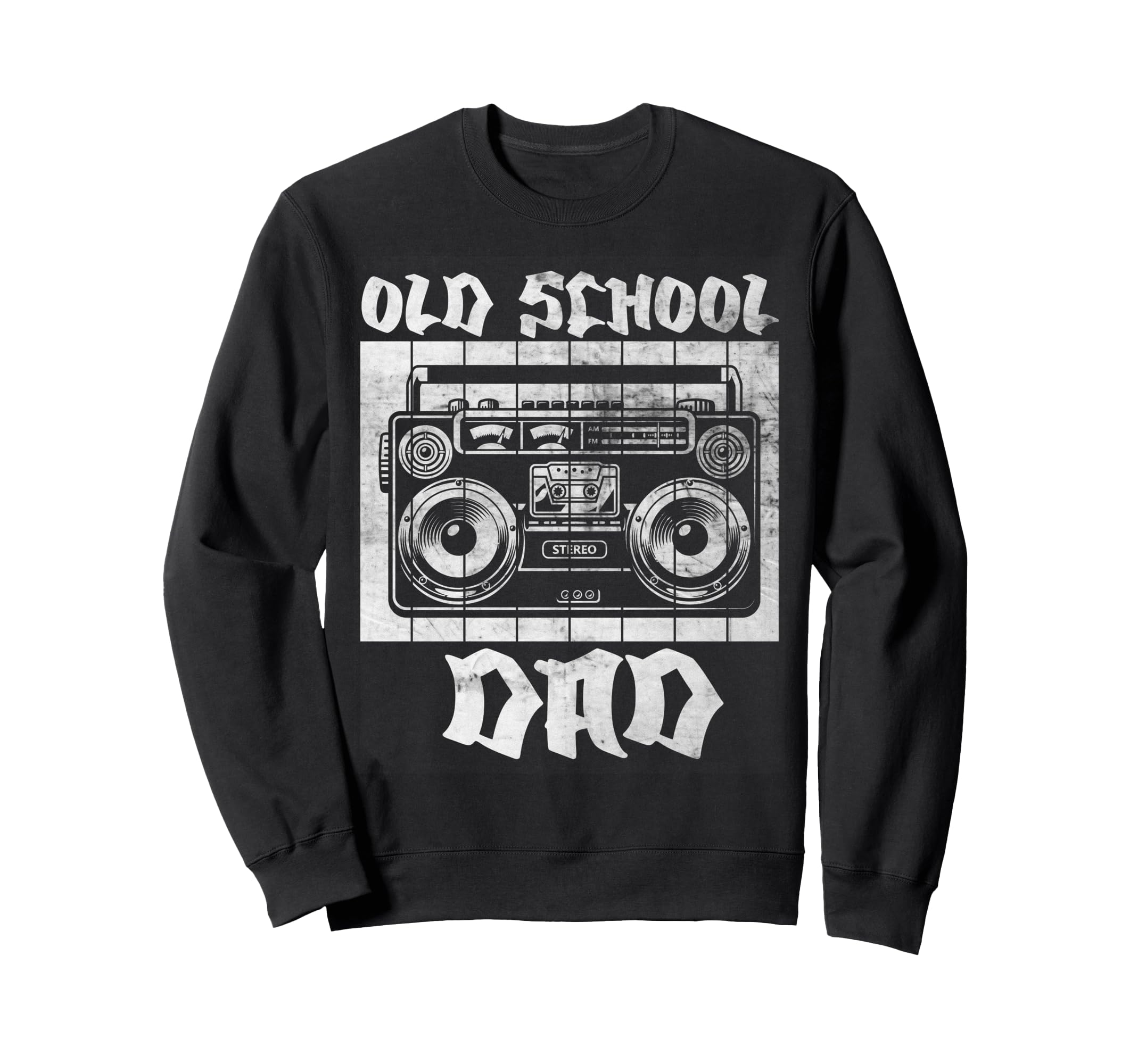 Old School Dad Hip Hop Sweatshirt - Streetwear Style for Adults - T-Shirt, Sweatshirt, Hoodie