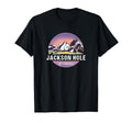 Jackson Hole Distressed T-Shirt - Custom Art Print Unisex - T-Shirt, Sweatshirt, Hoodie