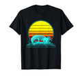 Sunset Axolotl T-Shirt - Casual Everyday Wear for Adults - T-Shirt, Sweatshirt, Hoodie