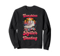 Roller Skating Skate 1970S Sunshine Sweatshirt - Unique Graphic Unisex - T-Shirt, Sweatshirt, Hoodie