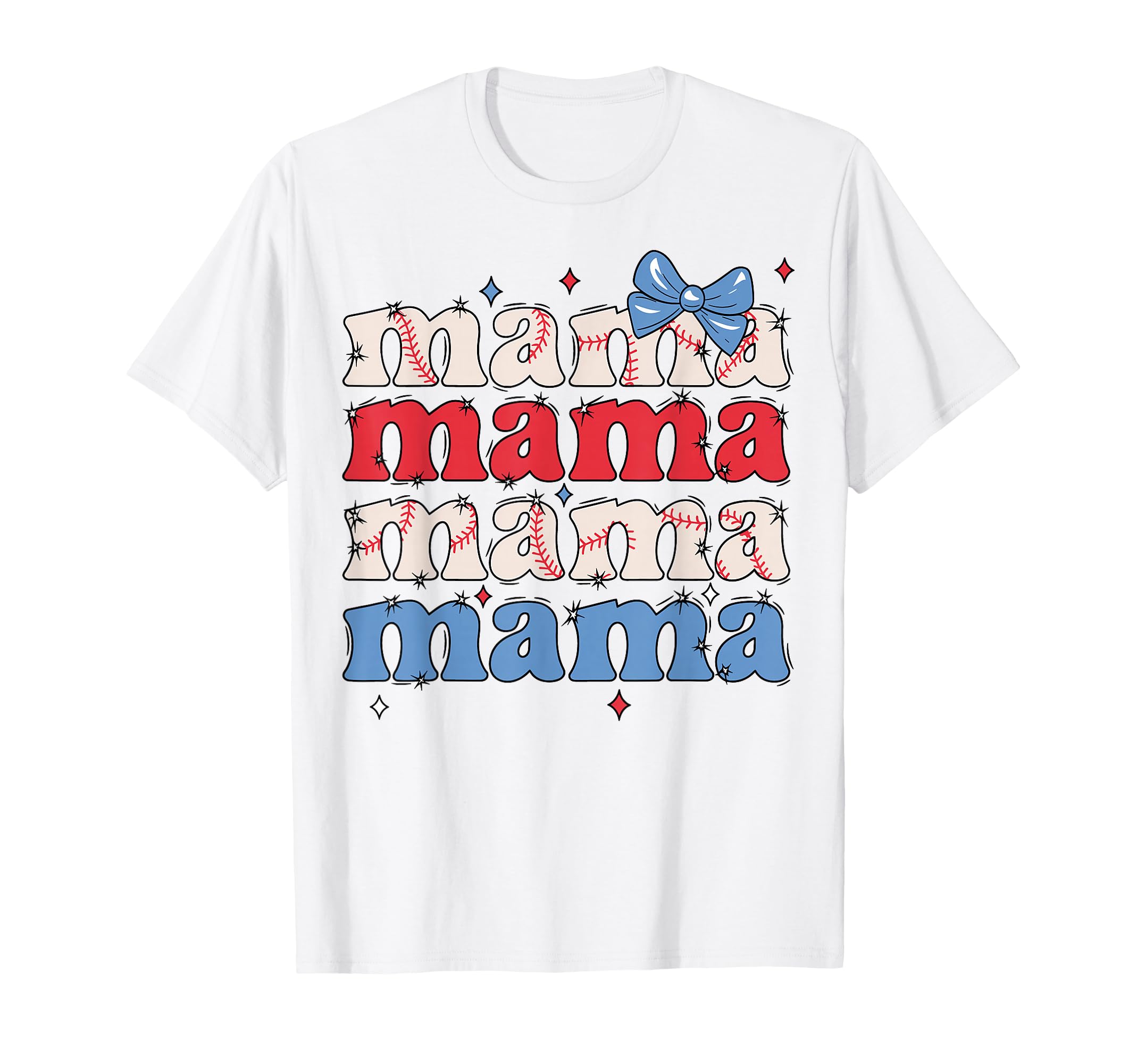 Baseball Mama T-Shirt - Trendy Graphic Men Women - T-Shirt, Sweatshirt, Hoodie