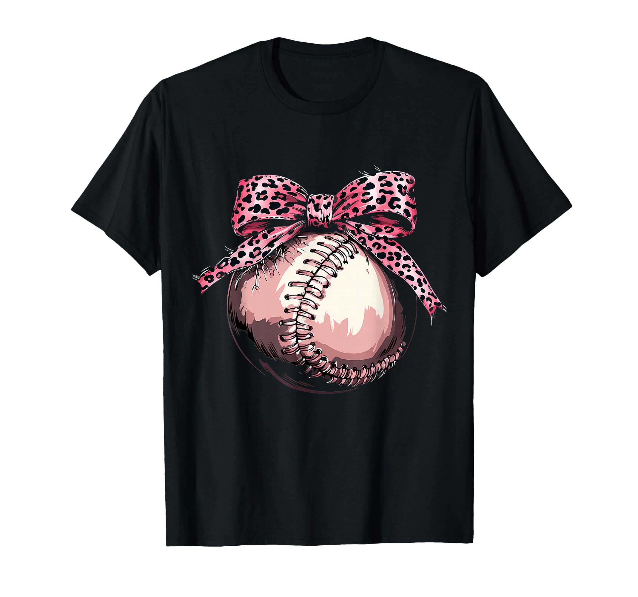 Baseball Coquette Bow Baseball Player T-Shirt - Novelty Apparel Unisex - T-Shirt, Sweatshirt, Hoodie
