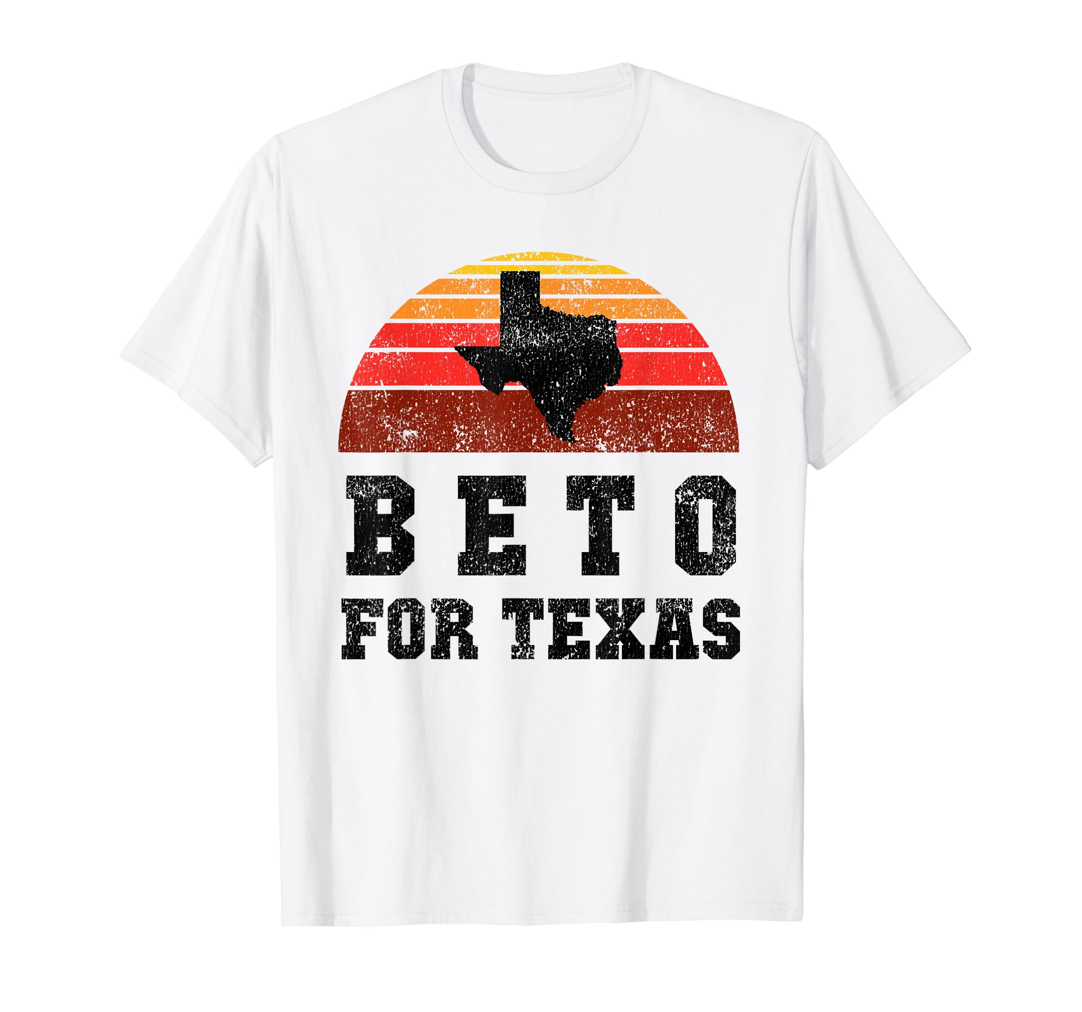 Beto Texas Senate Election Distressed T-Shirt - Graphic Print for Adults - T-Shirt, Sweatshirt, Hoodie