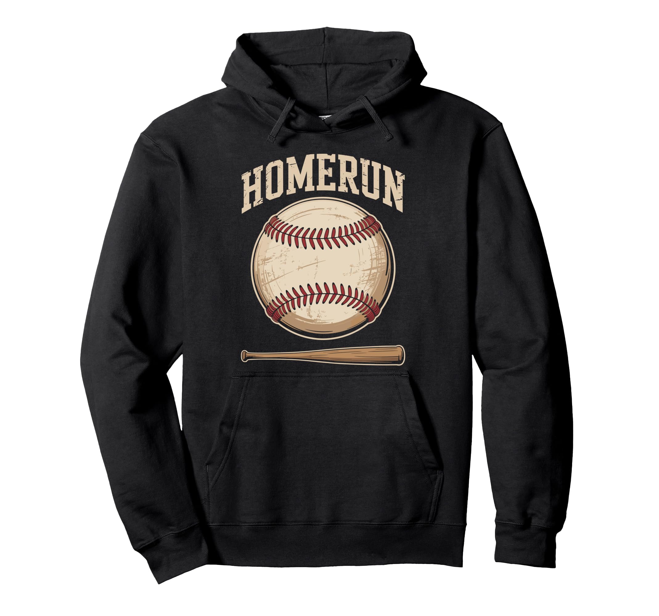 Homerun Baseball Player Team And Baseball Hoodie - Graphic Print Men Women - T-Shirt, Sweatshirt, Hoodie