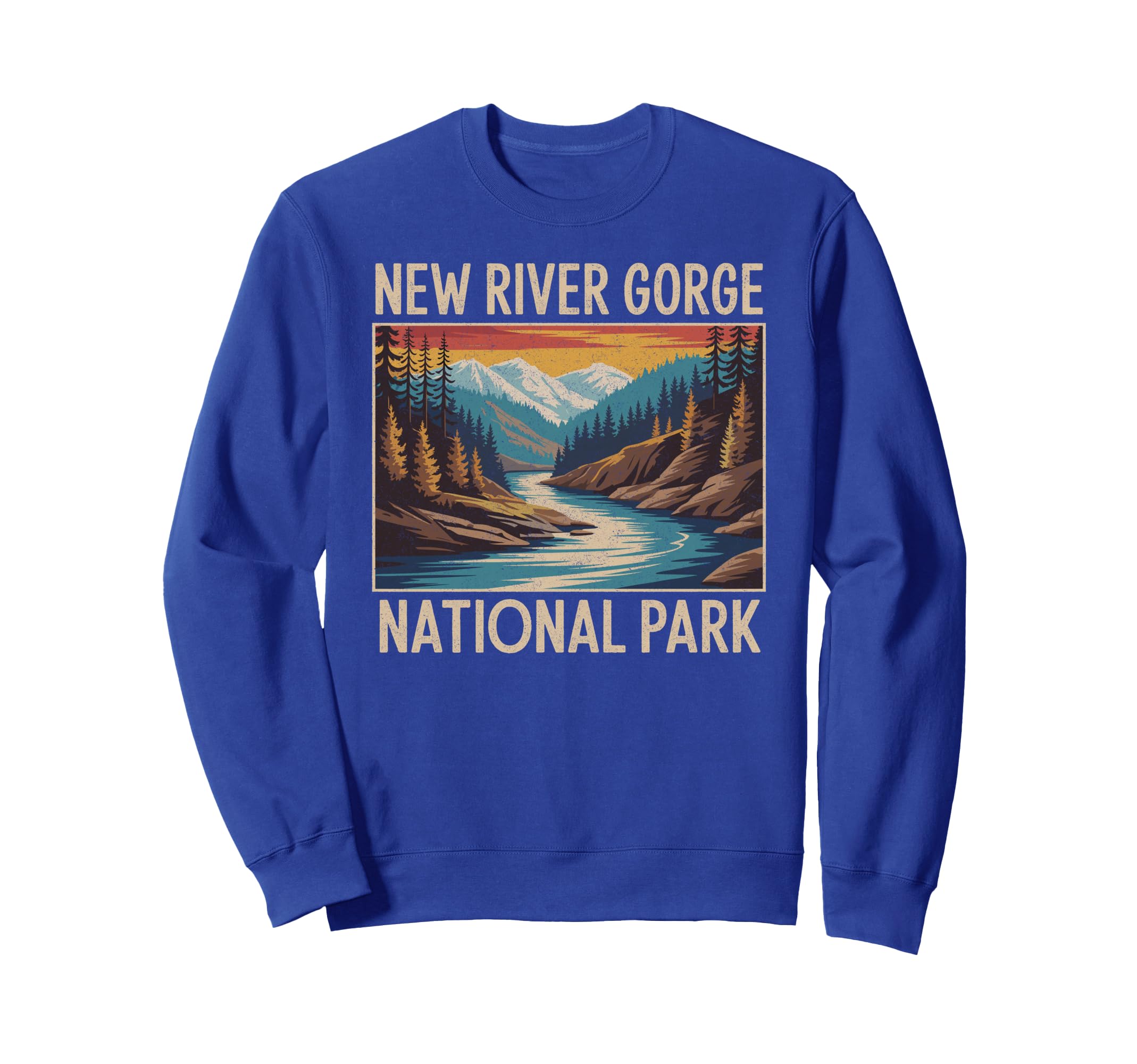 New River Gorge National Park Bridge Sweatshirt - Trendy Graphic Men Women - T-Shirt, Sweatshirt, Hoodie
