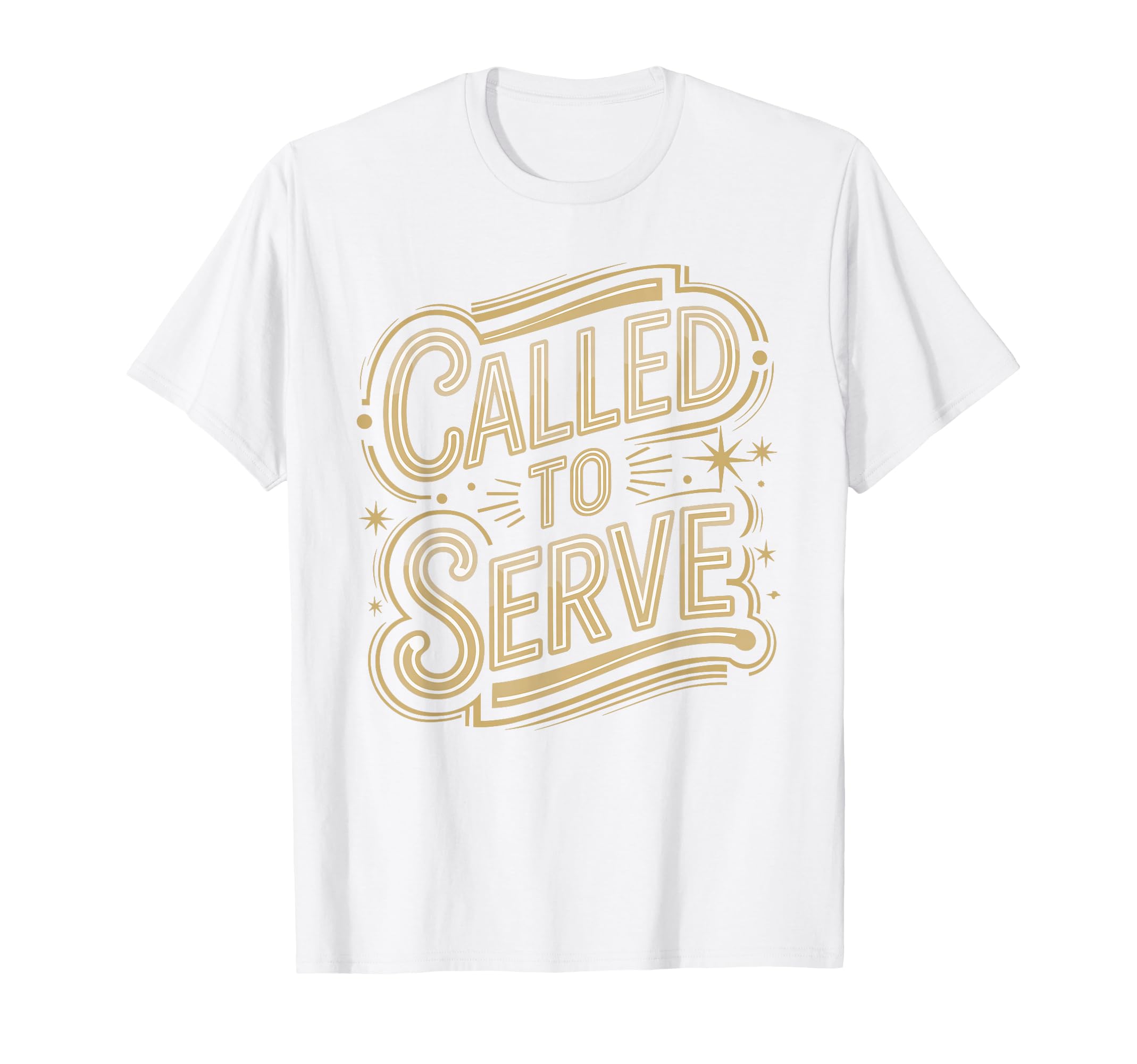 Called To Serve Distressed Text T-Shirt - Aesthetic Graphic Unisex - T-Shirt, Sweatshirt, Hoodie