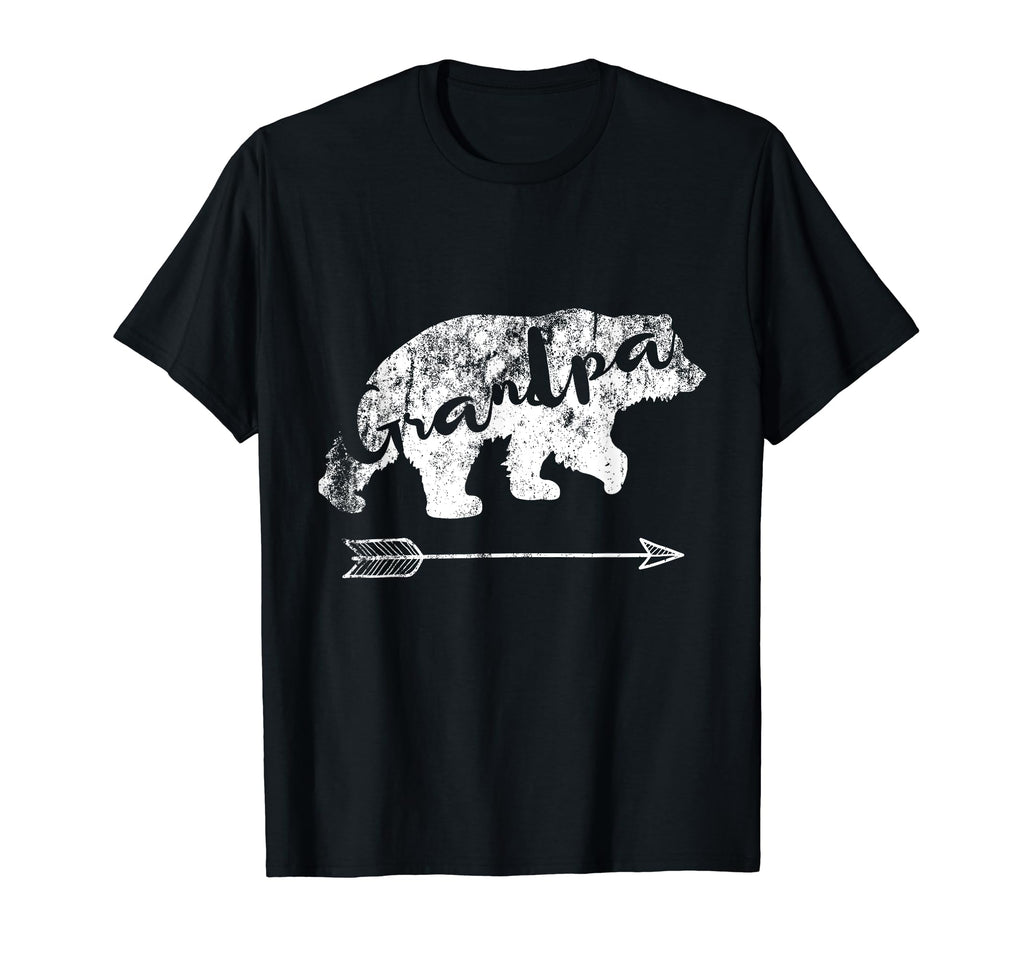 Distressed Grandpa Bear T-Shirt - Unique Graphic for Adults - T-Shirt, Sweatshirt, Hoodie