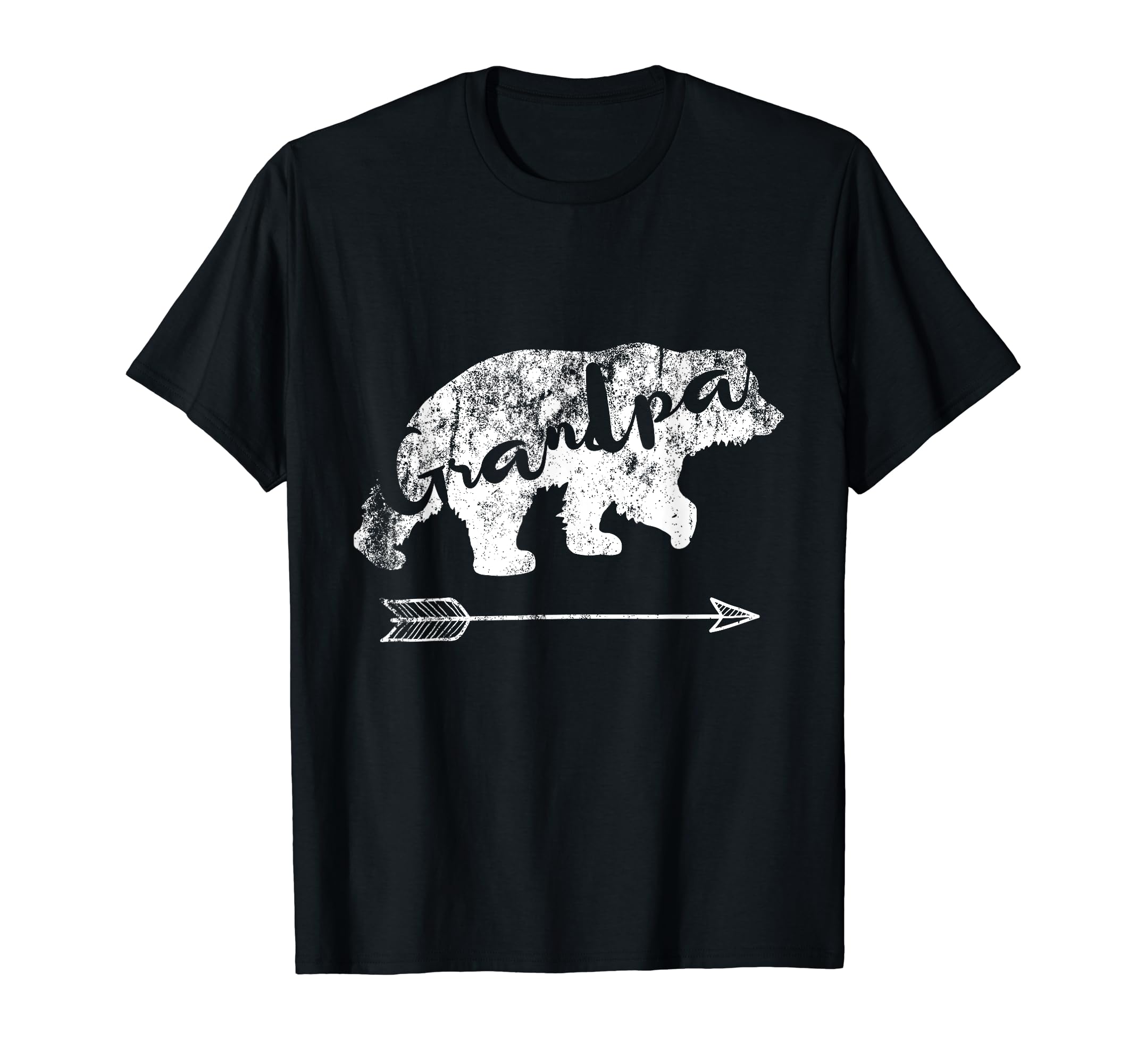 Distressed Grandpa Bear T-Shirt - Unique Graphic for Adults - T-Shirt, Sweatshirt, Hoodie