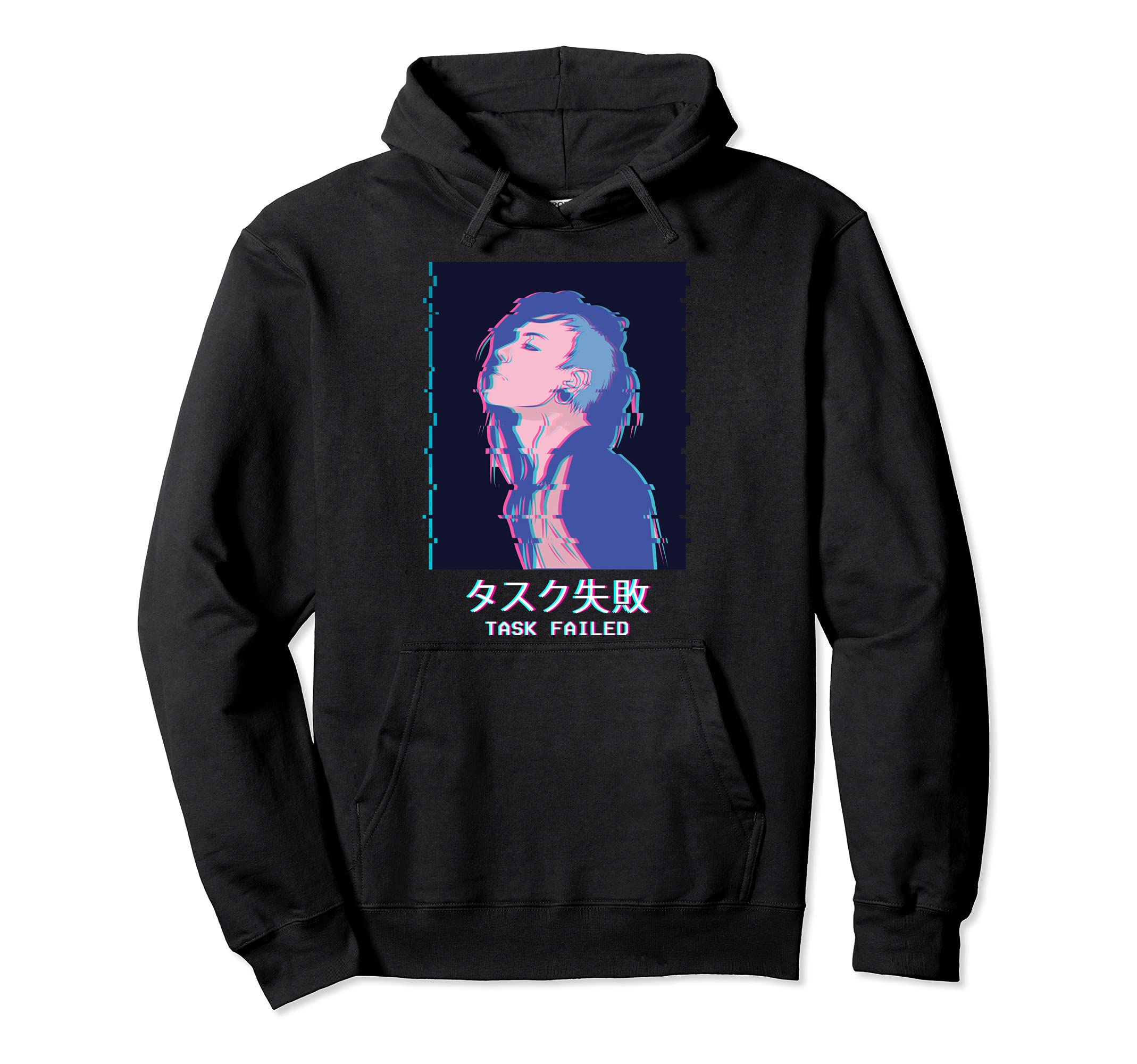 Emo Punk Anime Alt Vaporwave Aesthetic Hoodie - Novelty Apparel Men Women - T-Shirt, Sweatshirt, Hoodie