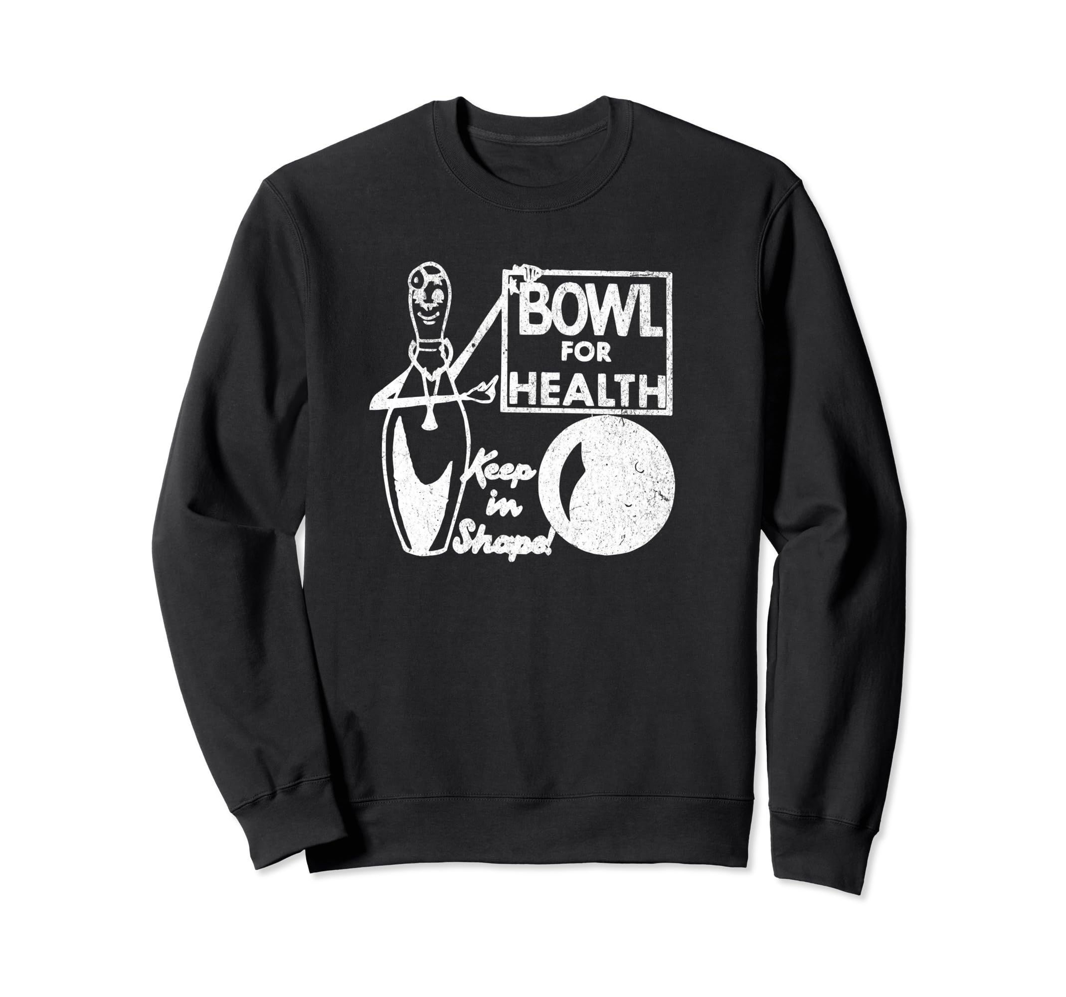Bowl Health Bowling Matchbook Sweatshirt - Casual Everyday Wear Men Women - T-Shirt, Sweatshirt, Hoodie
