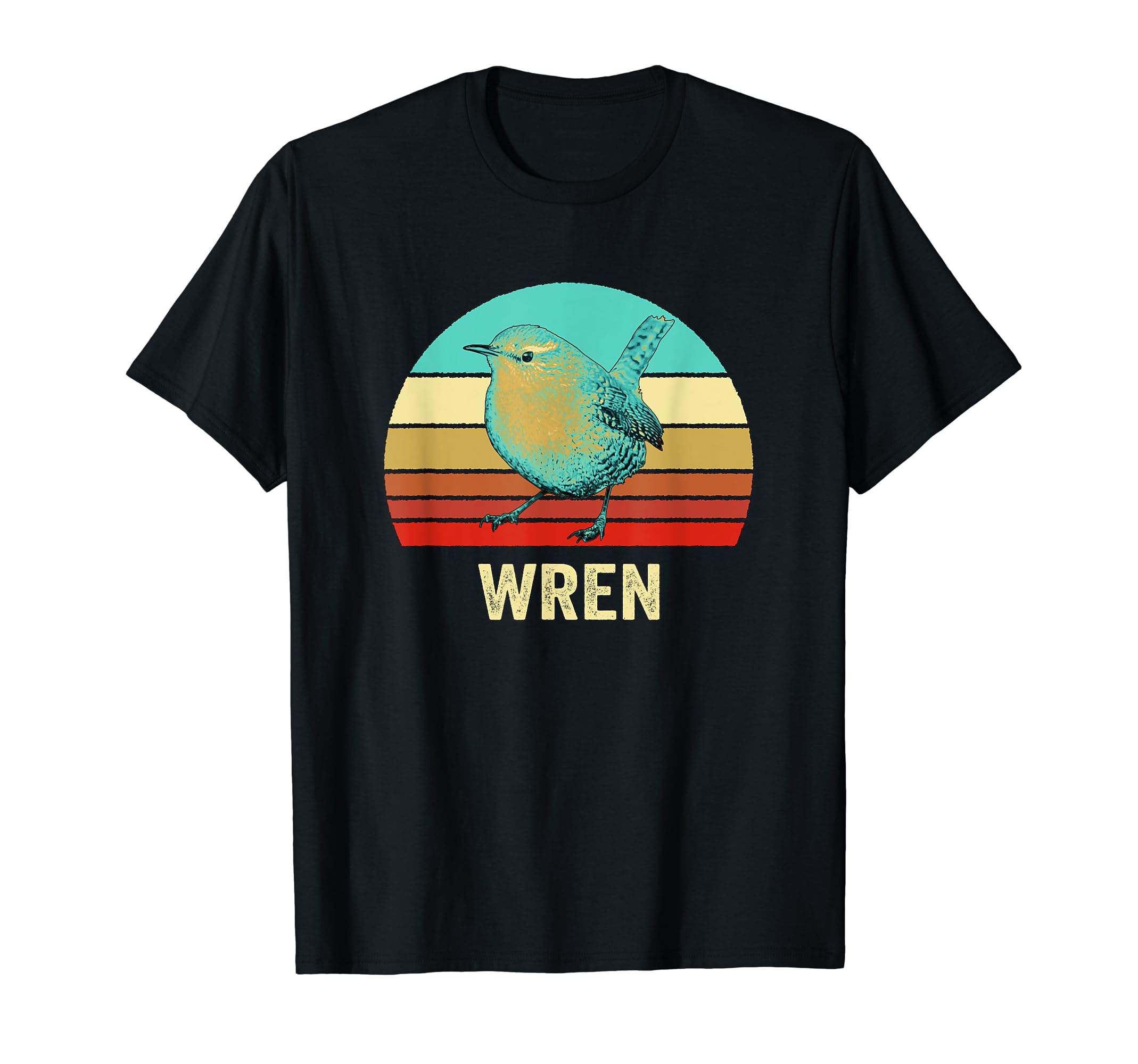 Sunset Wren T-Shirt - Graphic Print Men Women - T-Shirt, Sweatshirt, Hoodie