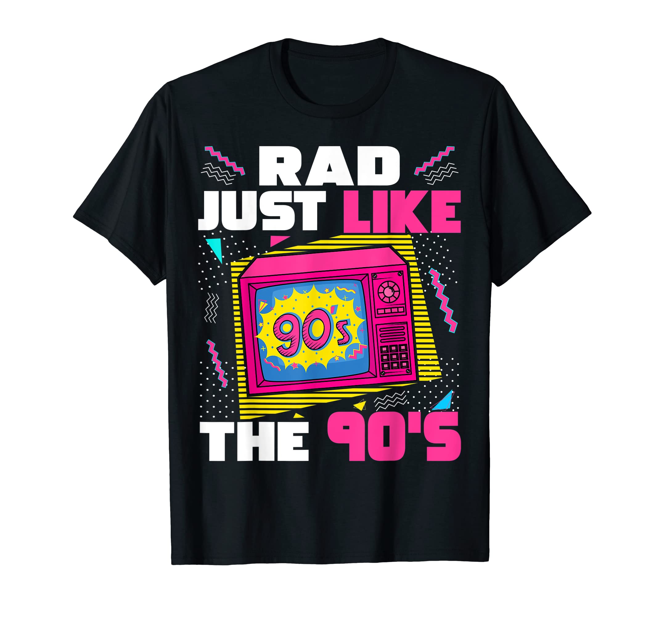 Rad Just Like 90S 90S Aesthetic T-Shirt - Casual Everyday Wear Men Women - T-Shirt, Sweatshirt, Hoodie