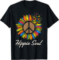 No Worries Be Hippie - Adult & Kids T-Shirts, Sweatshirts & Hoodies apparel design preview 1