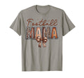 Football Mama Leopard Gameday Sport T-Shirt - Streetwear Style Men Women - T-Shirt, Sweatshirt, Hoodie