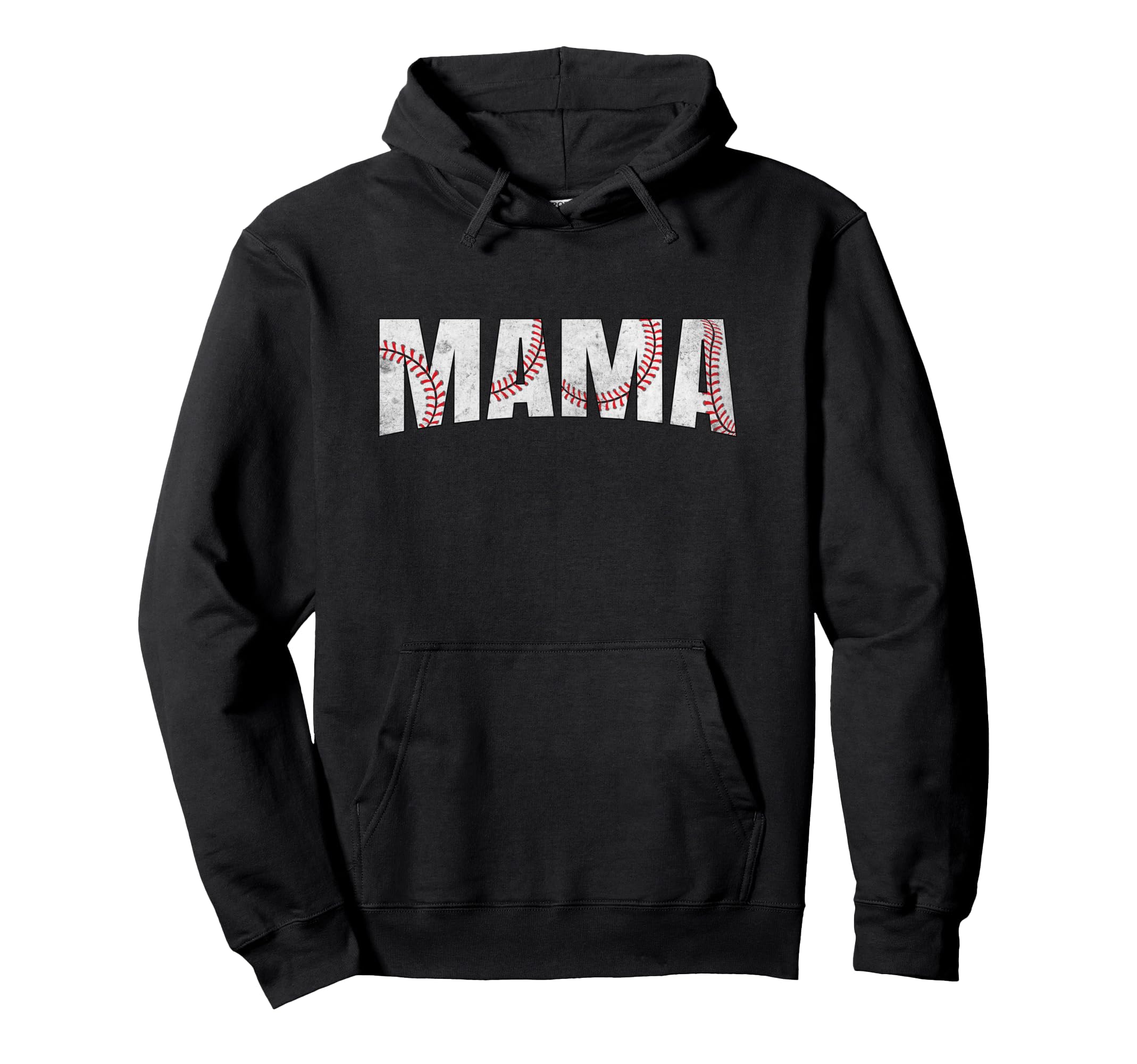Baseball Mama Mothers Day Baseball Mom Hoodie - Unique Graphic Men Women - T-Shirt, Sweatshirt, Hoodie