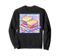 Anime Sandwich Y2K Pixel Art Sweatshirt - Aesthetic Graphic Men Women - T-Shirt, Sweatshirt, Hoodie