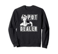Funny Diner Waitress Server Coffee Pot Sweatshirt - Trendy Graphic Unisex - T-Shirt, Sweatshirt, Hoodie