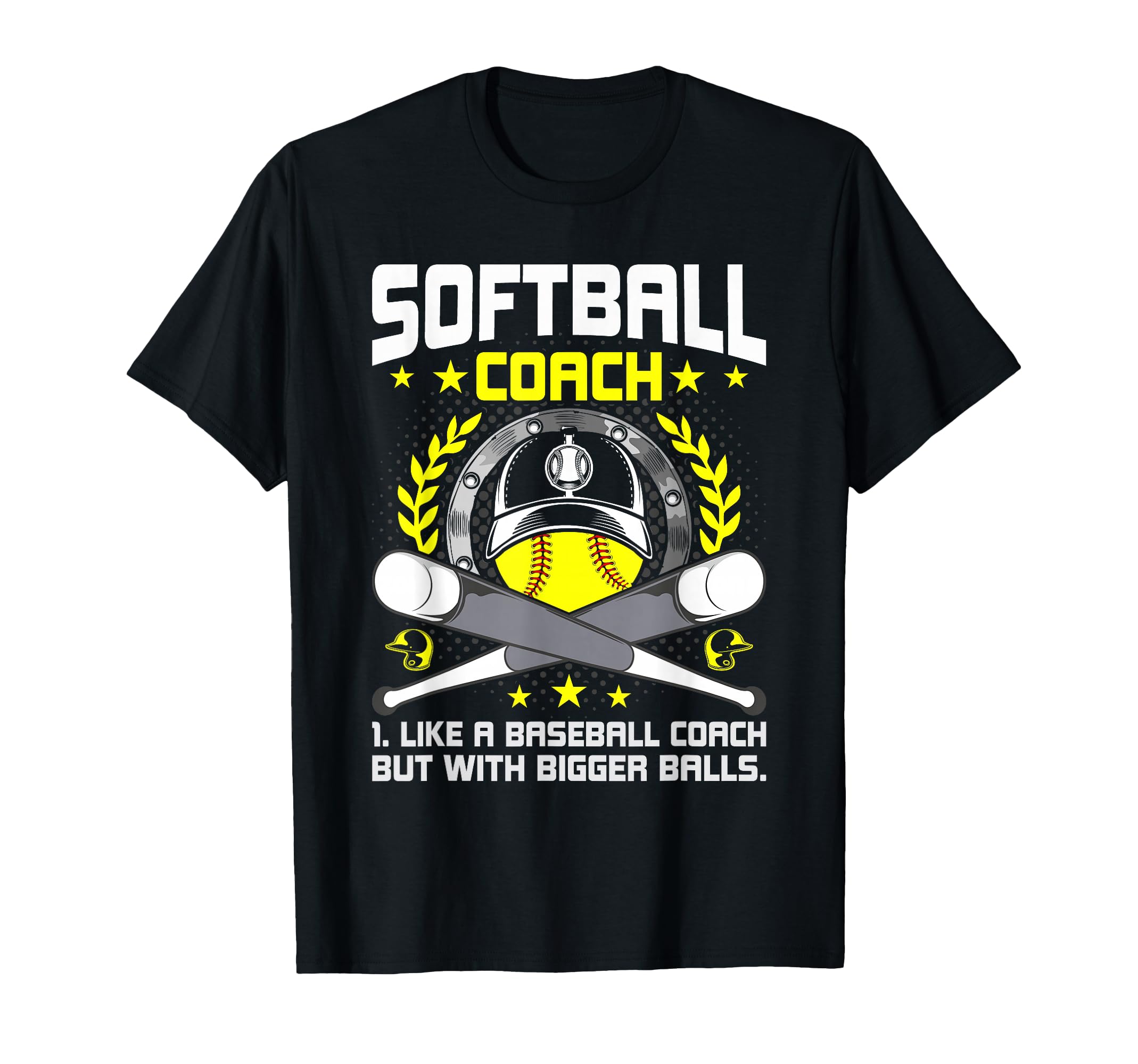 Softball Coach Like Baseball Coach T-Shirt - Custom Art Print Men Women - T-Shirt, Sweatshirt, Hoodie