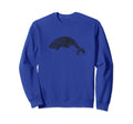 Humpback Whale Distressed Humpback Sweatshirt - Trendy Graphic for Adults - T-Shirt, Sweatshirt, Hoodie