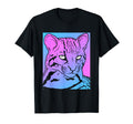 Vaporwave Ocelot Aesthetic Pastel Goth T-Shirt - Novelty Apparel Unisex - T-Shirt, Sweatshirt, Hoodie