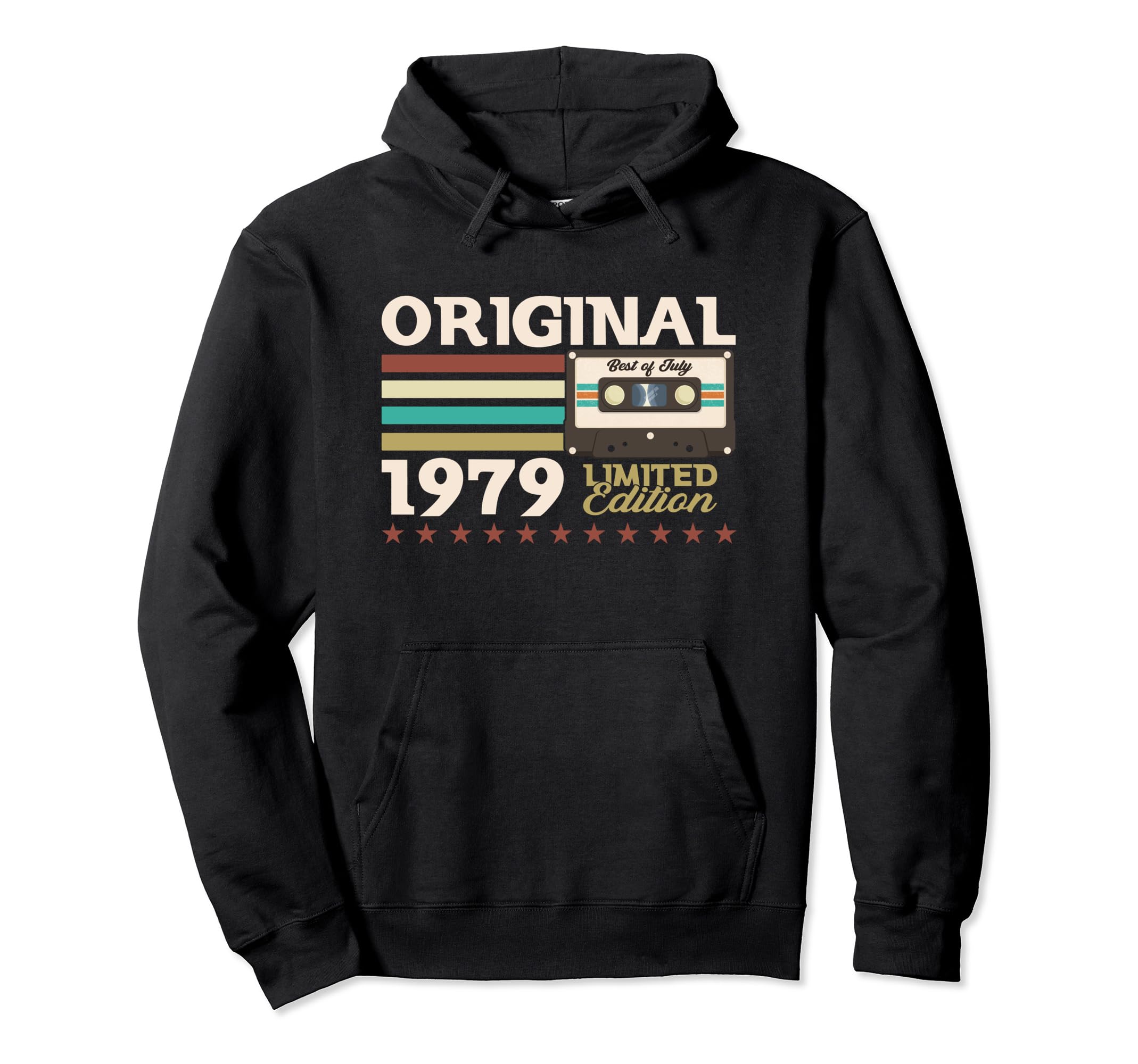 45Th Birthday July 1979 Cassette Gifts Hoodie - Graphic Print Men Women - T-Shirt, Sweatshirt, Hoodie