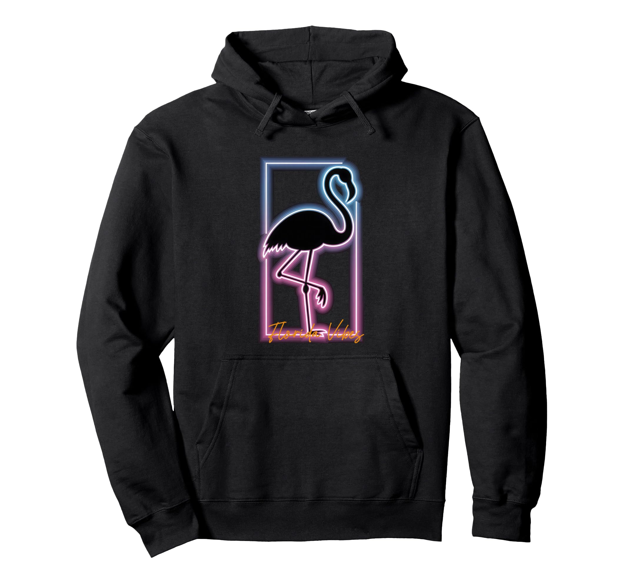 Retrowave Flamingo 1980S Synthwave Hoodie - Streetwear Style Men Women - T-Shirt, Sweatshirt, Hoodie