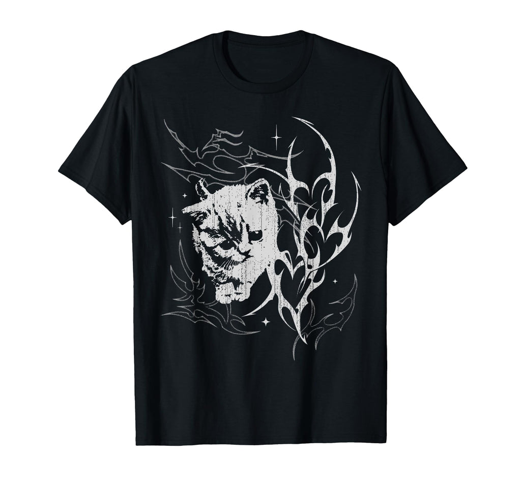 Y2K Cat Emo Goth 90S 2000S Grunge T-Shirt - Novelty Apparel Men Women - T-Shirt, Sweatshirt, Hoodie