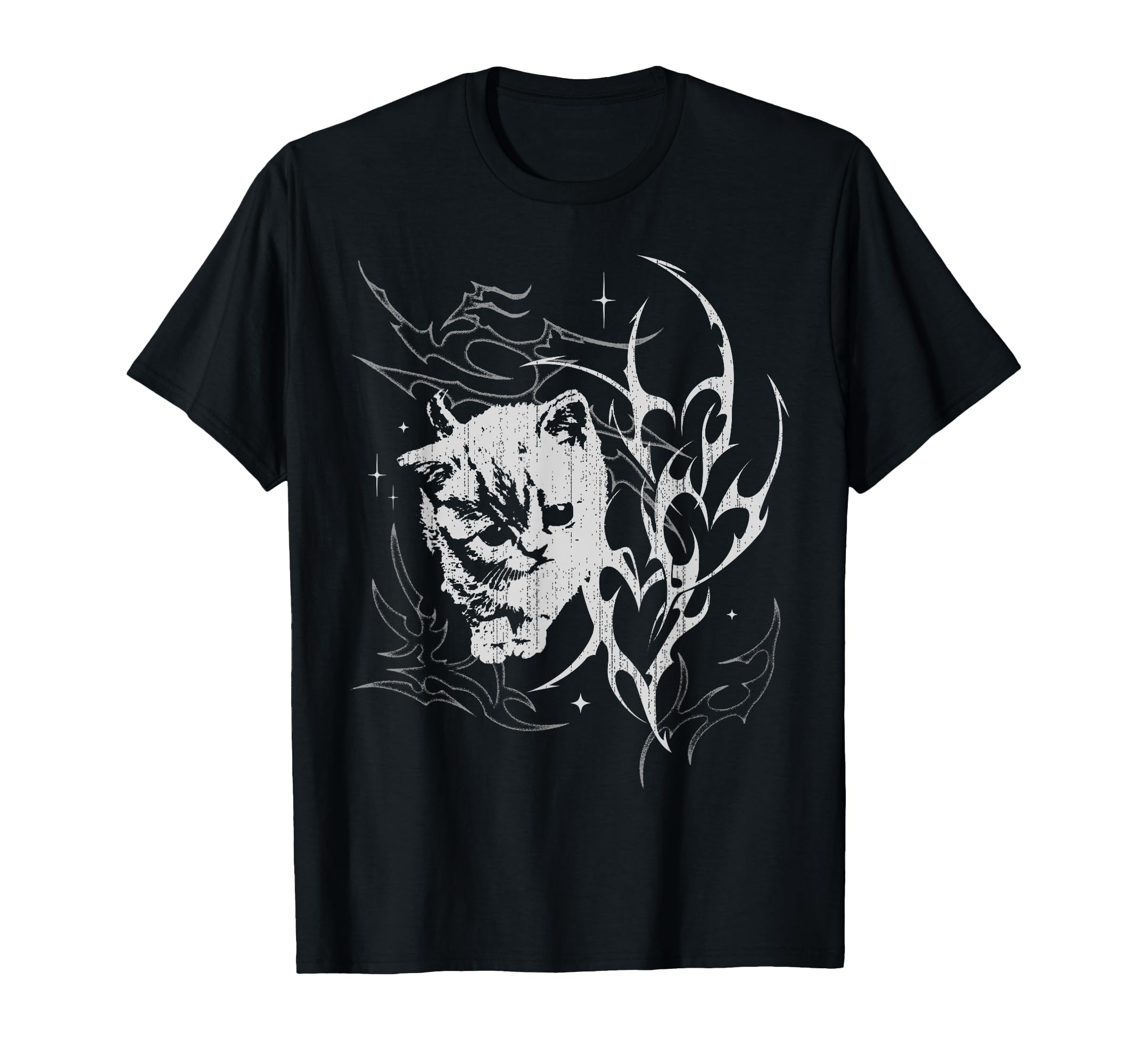 Y2K Cat Emo Goth 90S 2000S Grunge T-Shirt - Novelty Apparel Men Women - T-Shirt, Sweatshirt, Hoodie