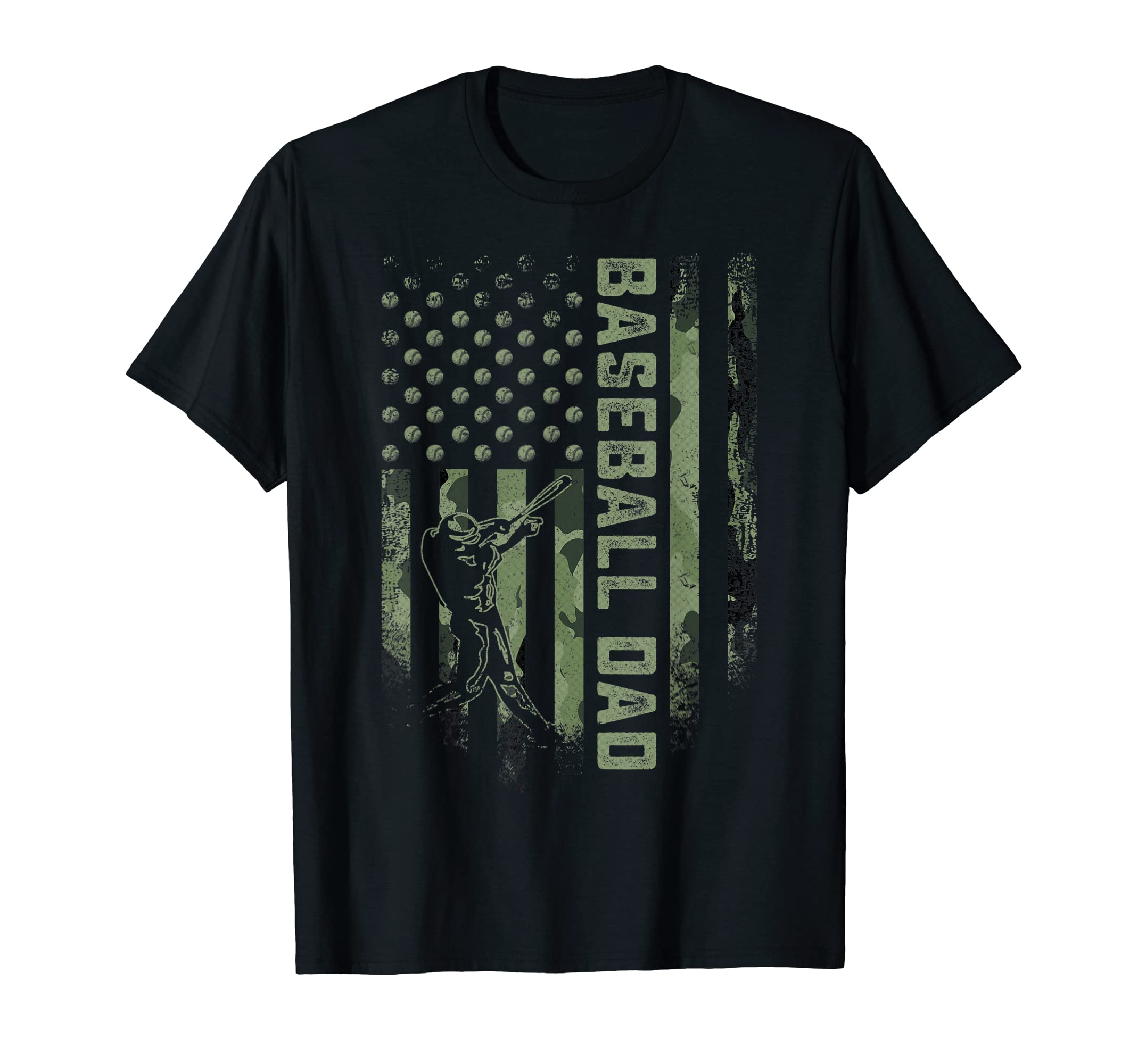 Usa Camouflage Proud Baseball T-Shirt - Casual Everyday Wear for Adults - T-Shirt, Sweatshirt, Hoodie