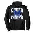 Cheer Mom Mother Bow Cheerleader Game Hoodie - Minimalist Print for Adults - T-Shirt, Sweatshirt, Hoodie