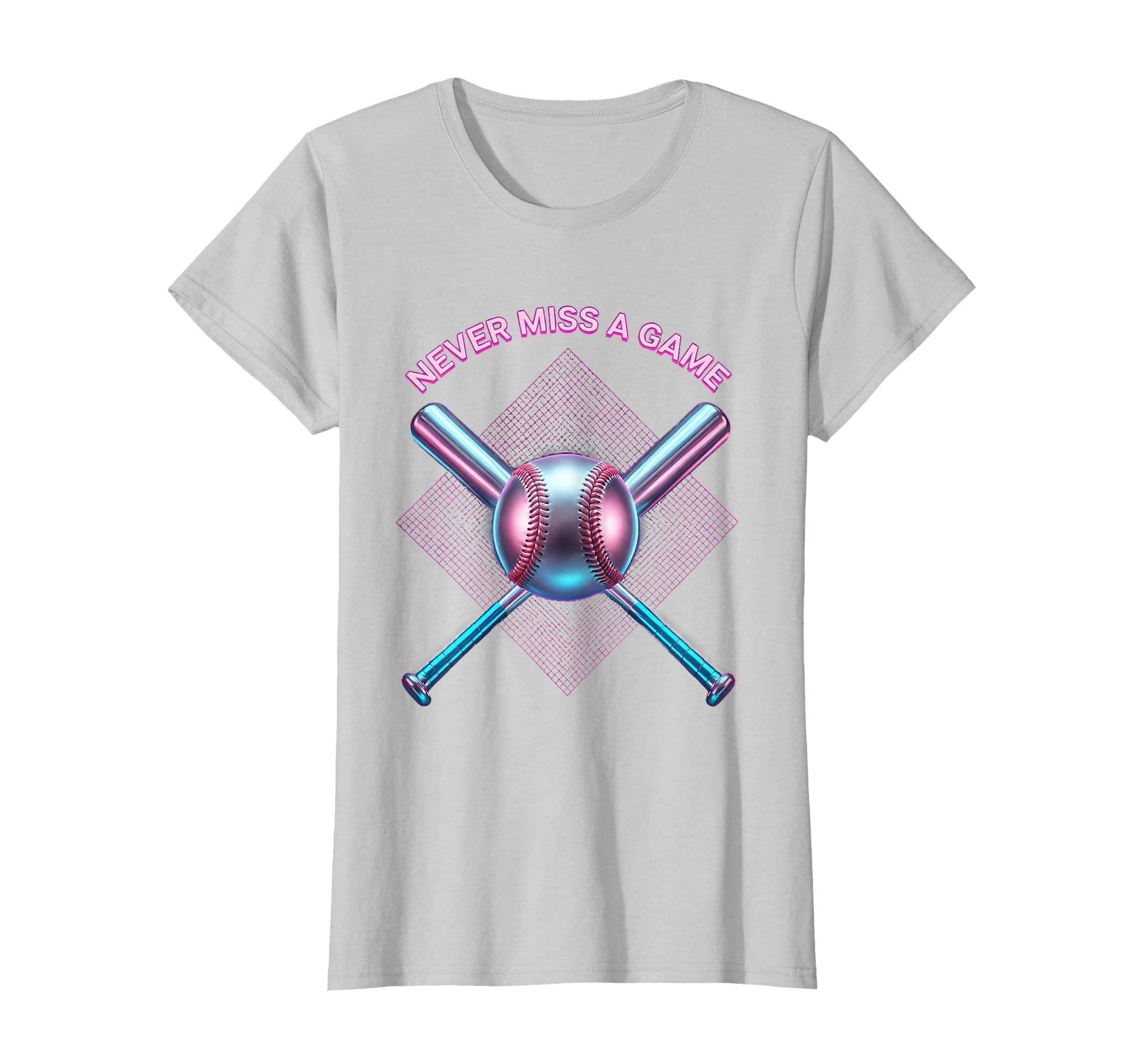 Never Miss Game Proud Baseball Dad T-Shirt - Custom Art Print Men Women - T-Shirt, Sweatshirt, Hoodie