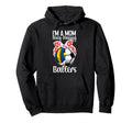 Im Mom Busy Raising Ballers Volleyball Hoodie - Novelty Apparel Men Women - T-Shirt, Sweatshirt, Hoodie