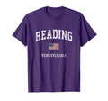 Reading Pennsylvania Pa American Flag T-Shirt - Fun Novelty Design Unisex - T-Shirt, Sweatshirt, Hoodie