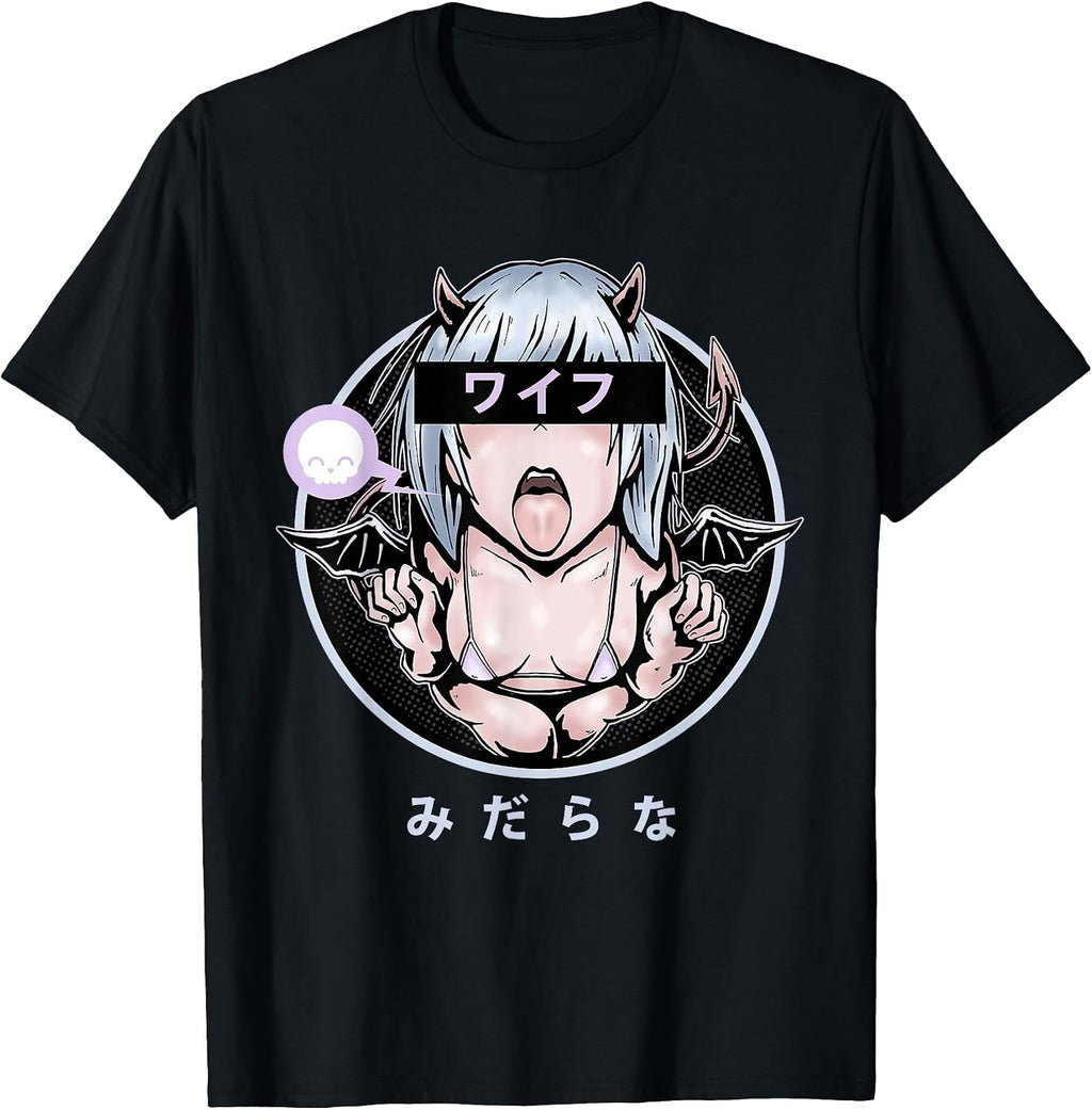 Only Half Evil Aesthetic Pastel Goth Clothing - Adult & Kids T-Shirts, Sweatshirts & Hoodies apparel design preview 1