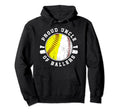 Proud Uncle Ballers Softball Hoodie - Aesthetic Graphic for Adults - T-Shirt, Sweatshirt, Hoodie