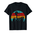 Hiking Hiker Rock Sunset Silhouette Gift T-Shirt - Graphic Print Men Women - T-Shirt, Sweatshirt, Hoodie