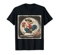 Funny Distressed Cowgirl Riding T-Shirt - Fun Novelty Design Men Women - T-Shirt, Sweatshirt, Hoodie