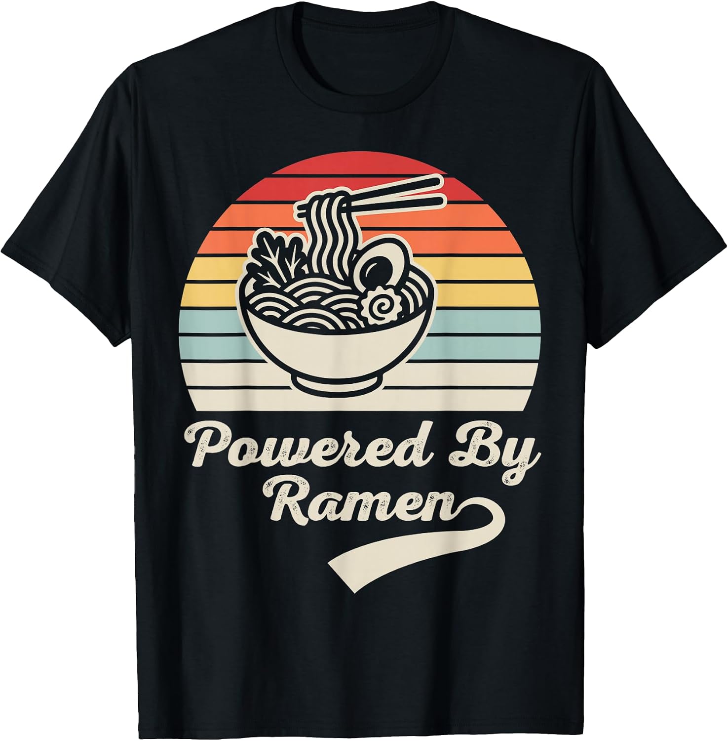 Noodle Lovers Retro Japanese Cuisine - Adult & Kids T-Shirts, Sweatshirts & Hoodies apparel design preview 1