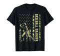 Hitter Baseball Camo Usa Flag Baseball T-Shirt - Graphic Print for Adults - T-Shirt, Sweatshirt, Hoodie