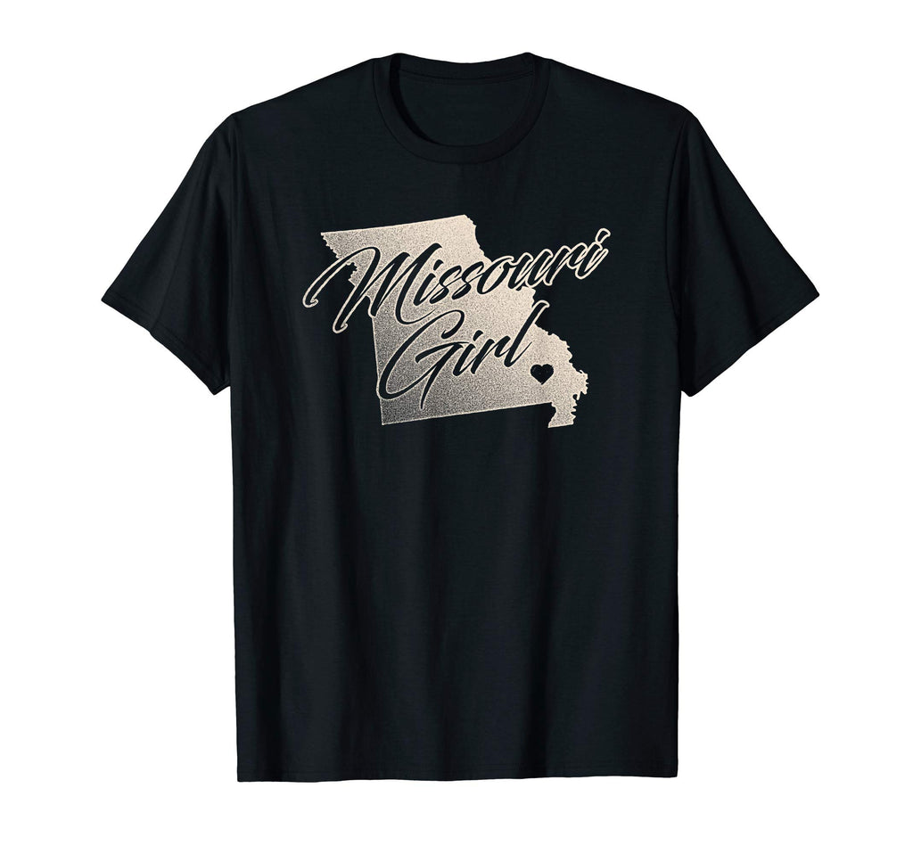 Missouri Distressed State Outline T-Shirt - Novelty Apparel Men Women - T-Shirt, Sweatshirt, Hoodie