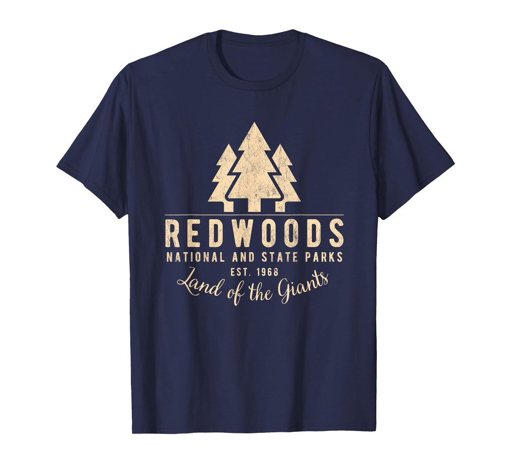 Redwoods National Park 70S 80S T-Shirt - Novelty Apparel for Adults - T-Shirt, Sweatshirt, Hoodie