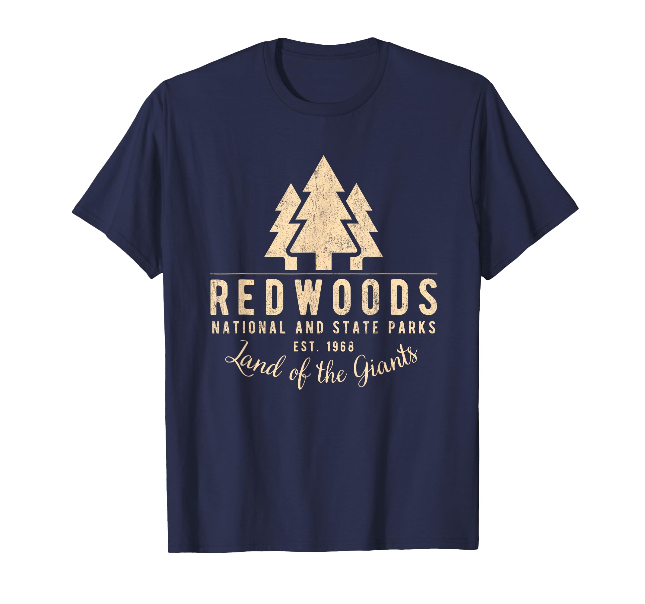 Redwoods National Park 70S 80S T-Shirt - Novelty Apparel for Adults - T-Shirt, Sweatshirt, Hoodie