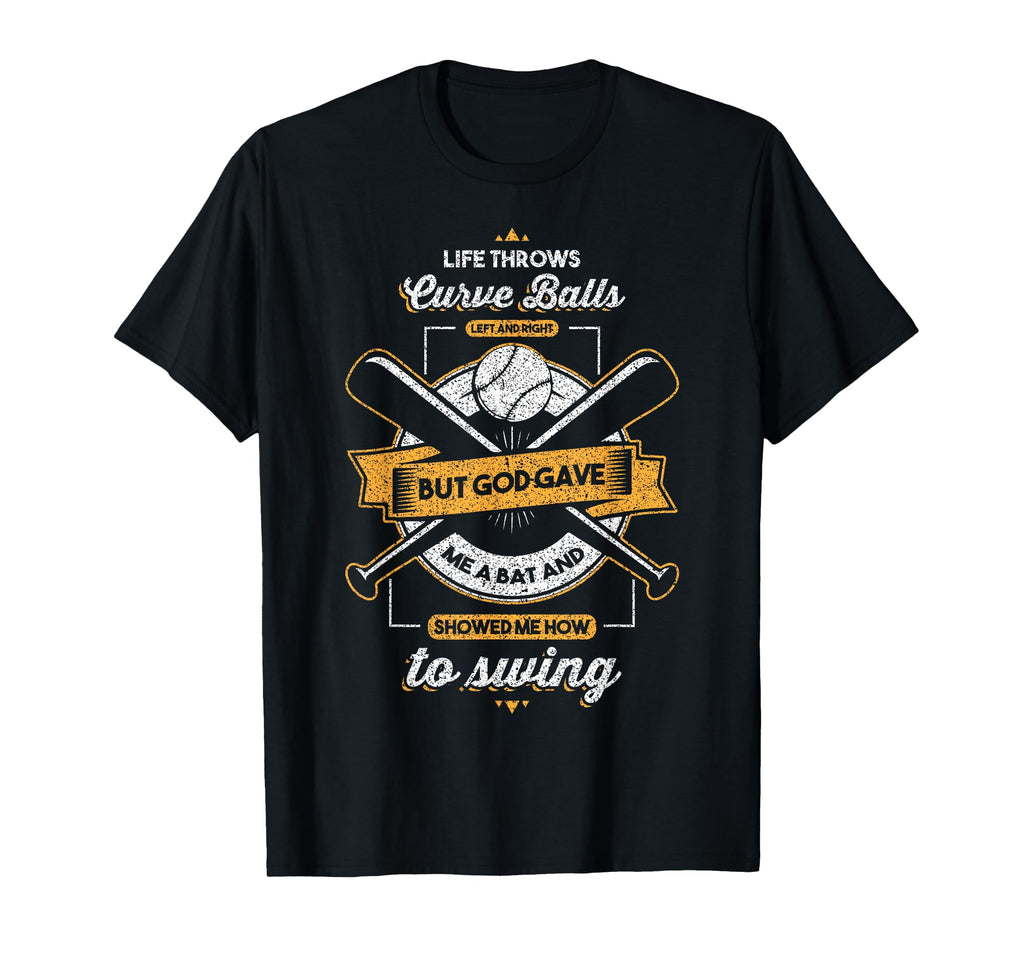 Baseball But God Gave Christian Gift T-Shirt - Streetwear Style Unisex - T-Shirt, Sweatshirt, Hoodie