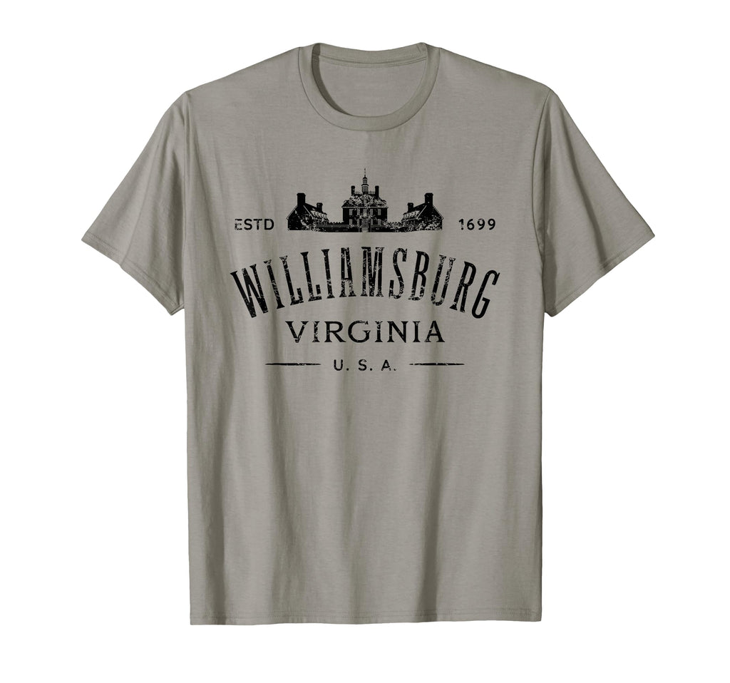 Colonial Williamsburg Virginia T-Shirt - Aesthetic Graphic for Adults - T-Shirt, Sweatshirt, Hoodie