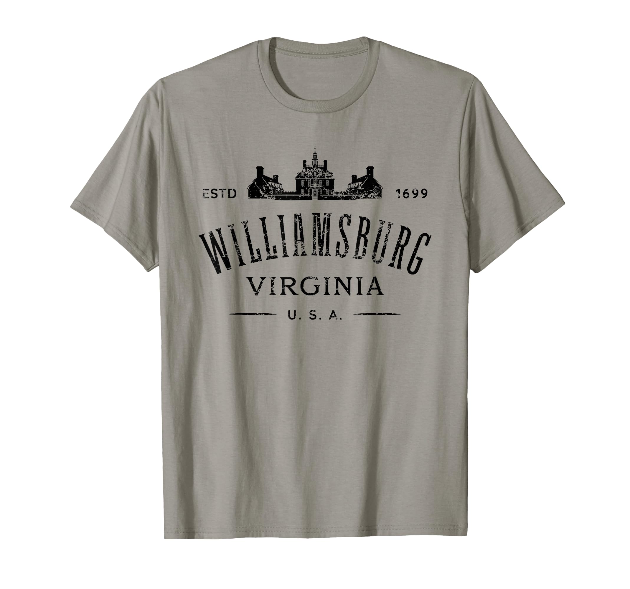 Colonial Williamsburg Virginia T-Shirt - Aesthetic Graphic for Adults - T-Shirt, Sweatshirt, Hoodie
