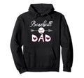 Baseball Dad Birthday Sport Baseball Hoodie - Graphic Print for Adults - T-Shirt, Sweatshirt, Hoodie