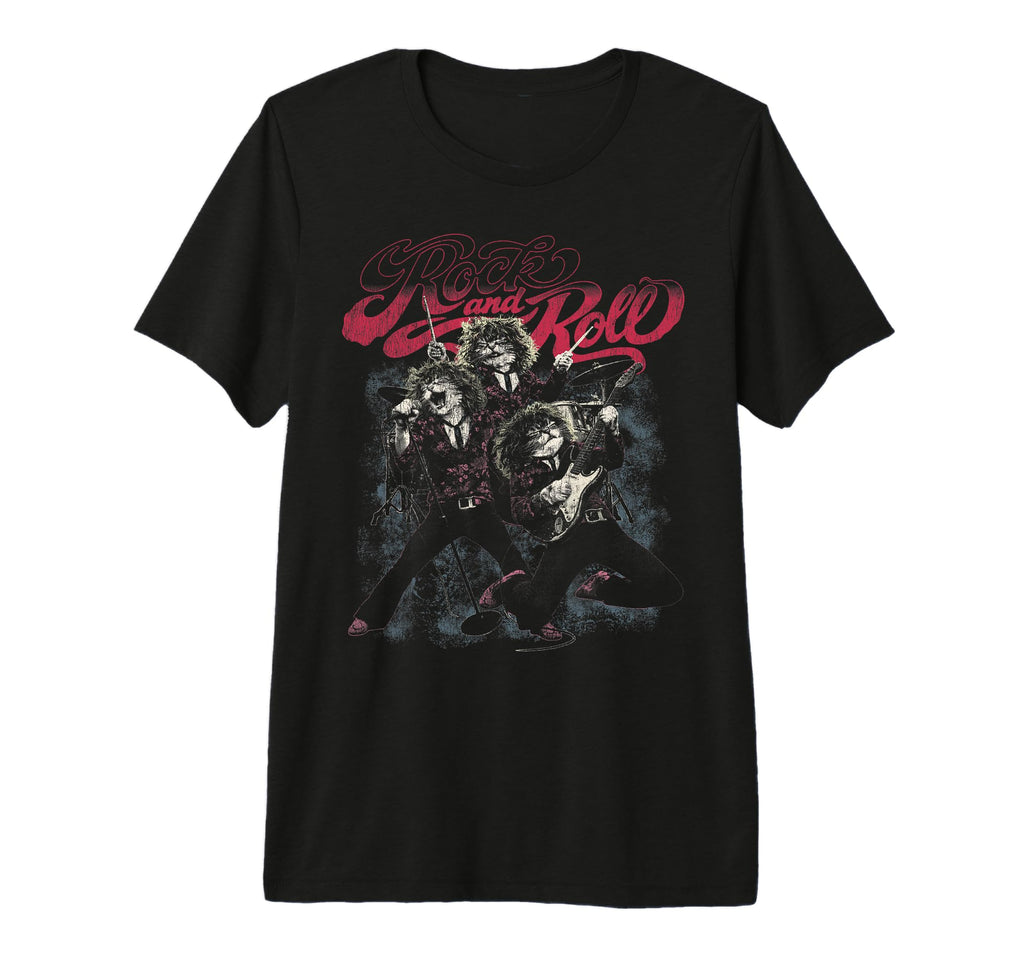 Rock And Roll Cats Band Timeless Music T-Shirt - Streetwear Style Unisex - T-Shirt, Sweatshirt, Hoodie
